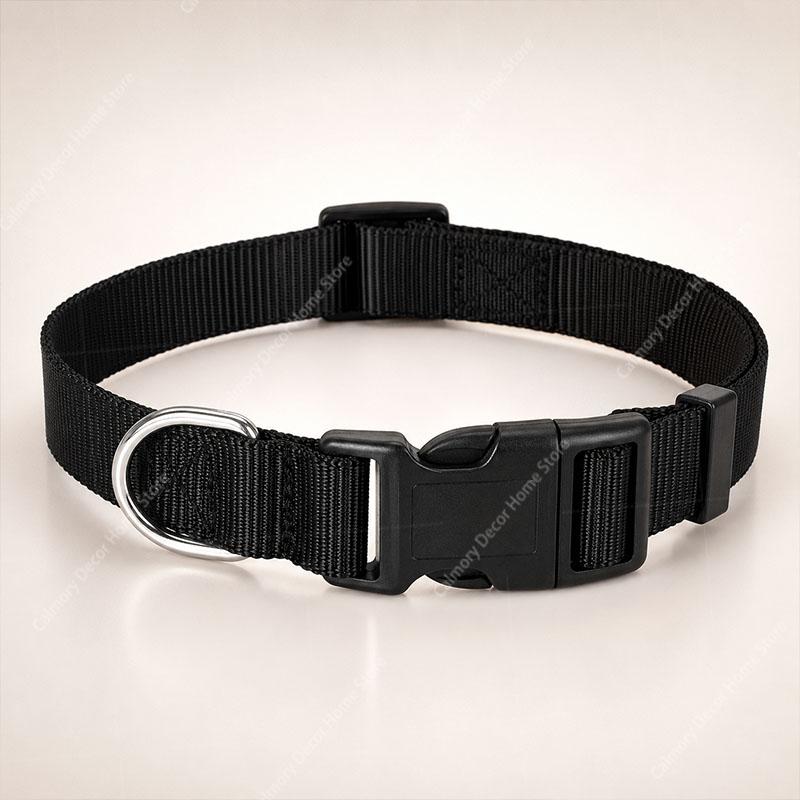 Adjustable Pet Dog Collar Nylon Dog Collars Classic For Puppy Small Medium And Large Dogs Soft Comfortable Pet Training Collar