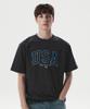 WHO.A.U Usa Printing T-Shirt / Whrpg2405U