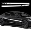 Car Body Side Door Stripes Sticker Auto Vinyl Film Waterproof Sports Style Auto Decoration Decal Accessories For Tesla Model 3