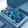Elegant Blue Forget-Me-Not for iphone 17 case for coque iphone Fashion Case fundas Glass for iPhone 17 16 15 14 13 12pm Pro Plus