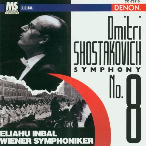 

CD DMITRY SHOSTAKOVICH, ELIAHU INBAL; - Symphony 8 CO78910 Denon Japan Classical Used
