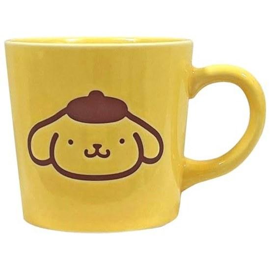 Sanrio Pom Purin Mug Cup M Approximately 260ml Microwave Dishwasher Safe Tableware Goods Water-Repellent Yellow Character Made Japan 308125