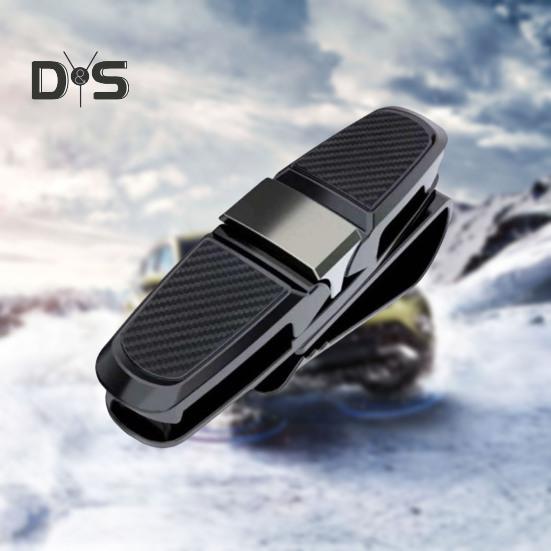 Suport pentru ochelari de soare pentru ochelari de soare Clip pentru ochelari 180 de grade Rotativ Protecție la zgârieturi Clip pentru ochelari de soare ușor de instalat Accesorii pentru parasolare auto