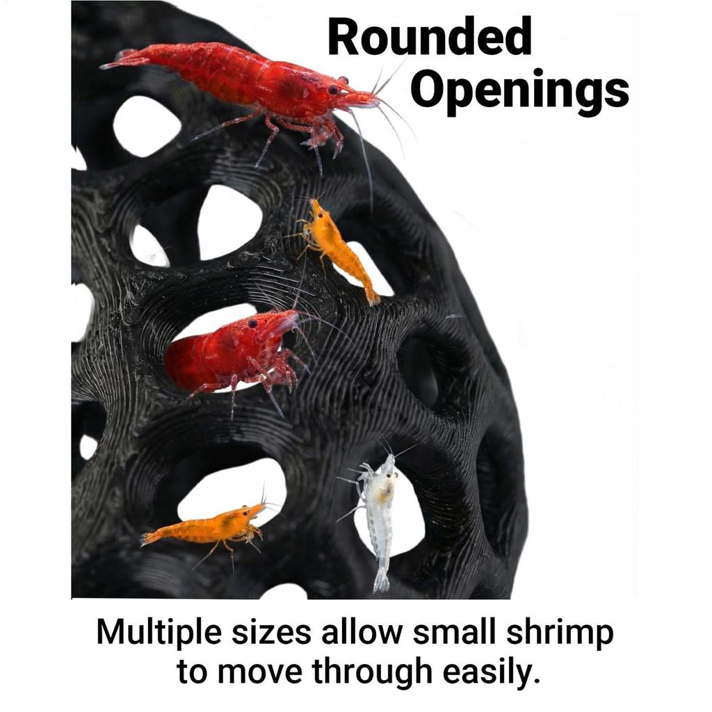 Shrimp Cave Aquarium Fish Tunnel Toys Shrimp Cave Betta Fish Tunnel Hideouts Playground Caves For Bottom Feeders Aquarium Decor
