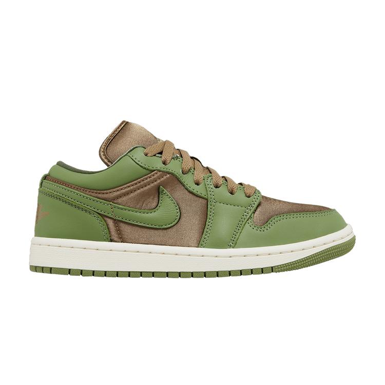 Wmns Air Jordan 1 Low SE  Olive Brown Kelp  43