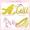 2 Strings A Little Princess Banner Pre-Strung Princess Party Decor  for Girl Baby Shower