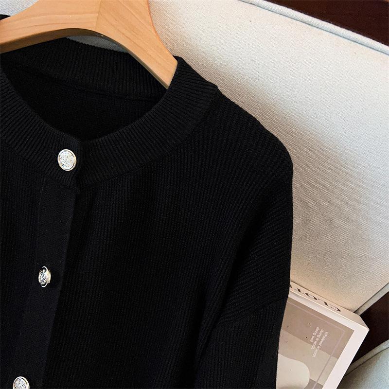 Damen Cardigan Pullover in Übergröße, Brustumfang 150/160, Dicke Strickware