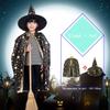 Children Cosplay Witch Clothes Cosplay Cloak Show Costumes Halloween Cloak Performance Costumes