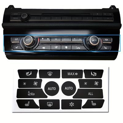 Climate Control Button Decal Fits Control Cells Perfectly