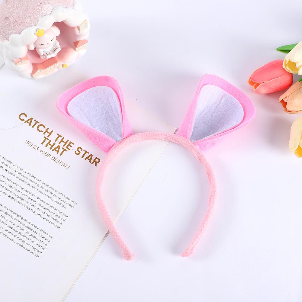 1pc Cute Animal Ears Hairband Headpiece Halloween Costume Accessory Small Mouse Ears Performance Headband Headpiece
