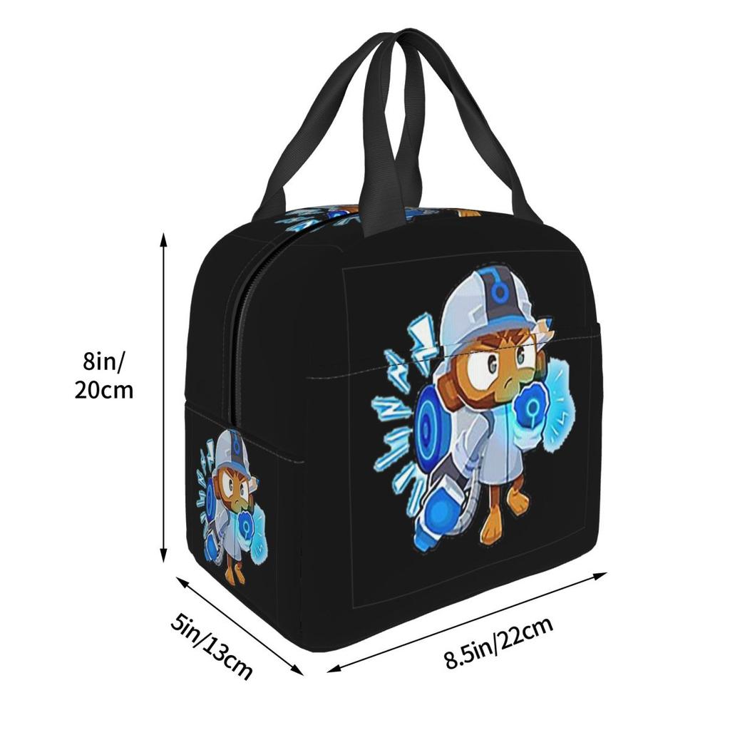 Singe Bloons Td 6 Insulated Lunch Bag for Kids School Cooler Thermal Food Box Tote Portable Lunch Boxes Container