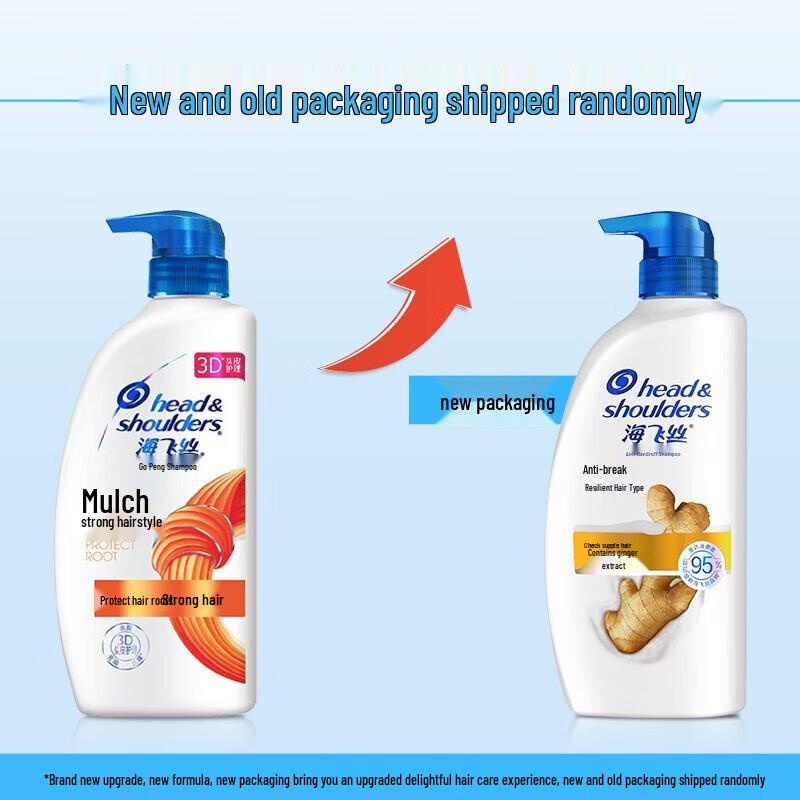 Head & Shoulders Ginger Anti-Dandruff & Oil Control Shampoo