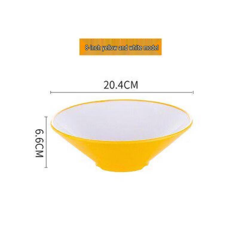 Sweet Elegant A5 Melamine Noodle Bowl