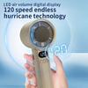 1Pc Portable Hand Foldable Cooling Fan High Wind Speed Turbo Mini Bladeless Handheld Fan USB Rechargeable Personal Highspeed Fan