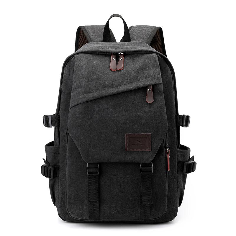 Men's Large Capacity Travel Backpack, Multi-Compartment Design, Adjustable Shoulder Straps, Versatile for Business & Commuting