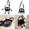 2020 New Style Funny Canvas Mini Bag For Women, Cute Shoulder Crossbody Round Bag