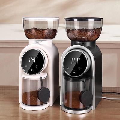 Smart Electric Coffee Grinder with Adjustable Scale, Italian Style Steel Core for Hand Drip and Home Use