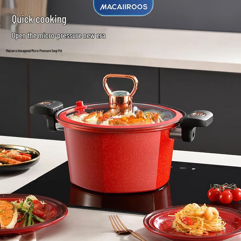 Maikaile 26cm Non-stick Micro-Pressure Soup Pot