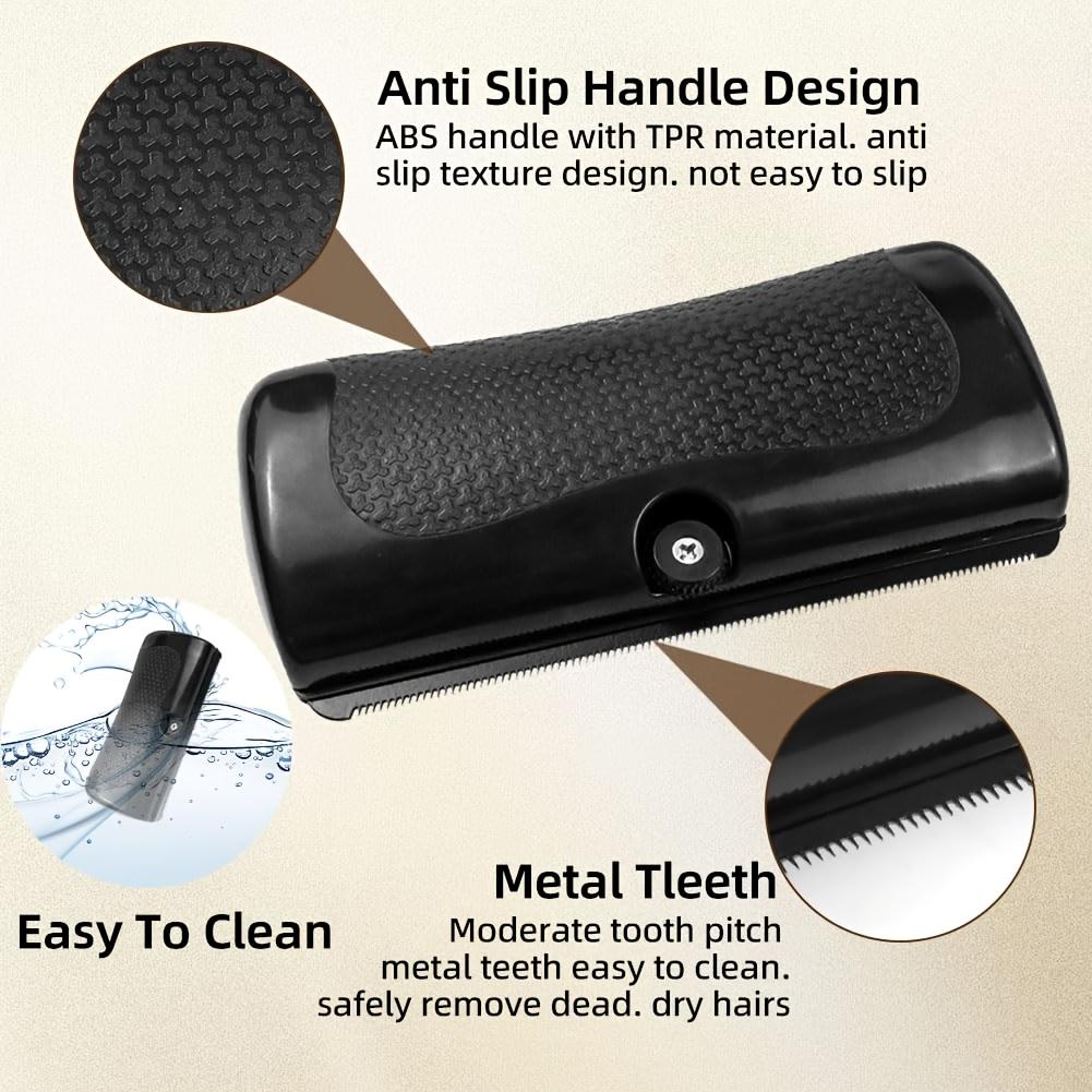 1pcsUpgraded Version of Professional Pet Hair Removal Brush/hair Removal Comb Suitable for Grooming Tools for Cats Dogs and Horses