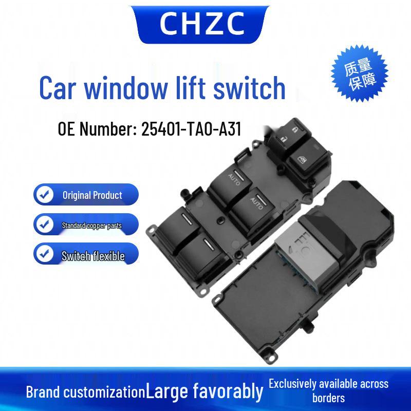 Honda Accord Window Control Switch Assembly, 35750-TA0-A31 Electric