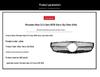 Starry Sky Grille Replacement for 2015-2018 Mercedes-Benz CLS-Class W218