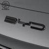 For BYD Song Plus EV DMI 2024 2025 BYD SEALION 6 Accessories Car Front Bumper Emblem Badge Decal Black Carbon Logo Refit Sticker