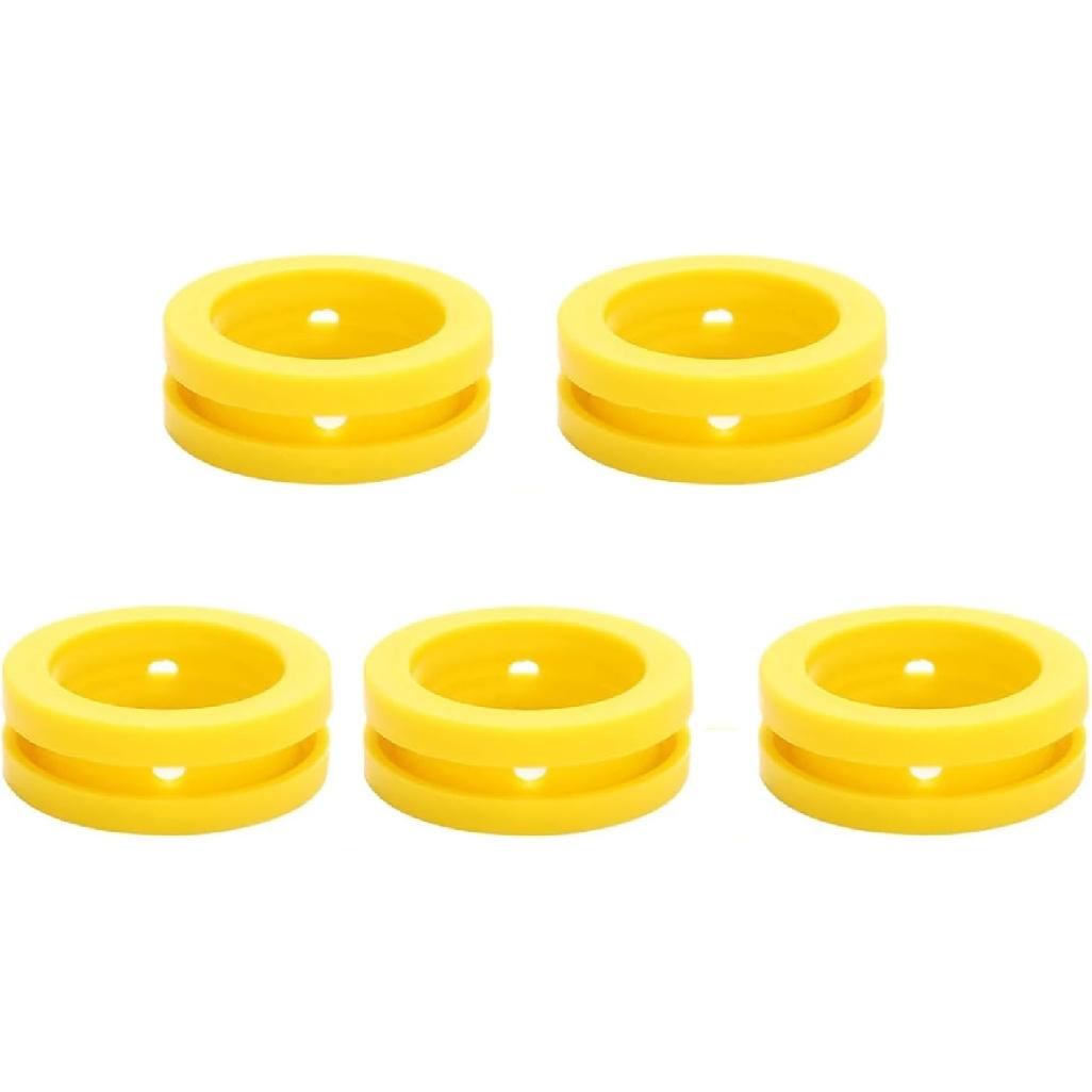 Soda Machine Co2 Cylinder Exchange Carbonator Gaskets 5pcs, O Rings, Washer Suitable for Sealing Gaskets of Soda Machine