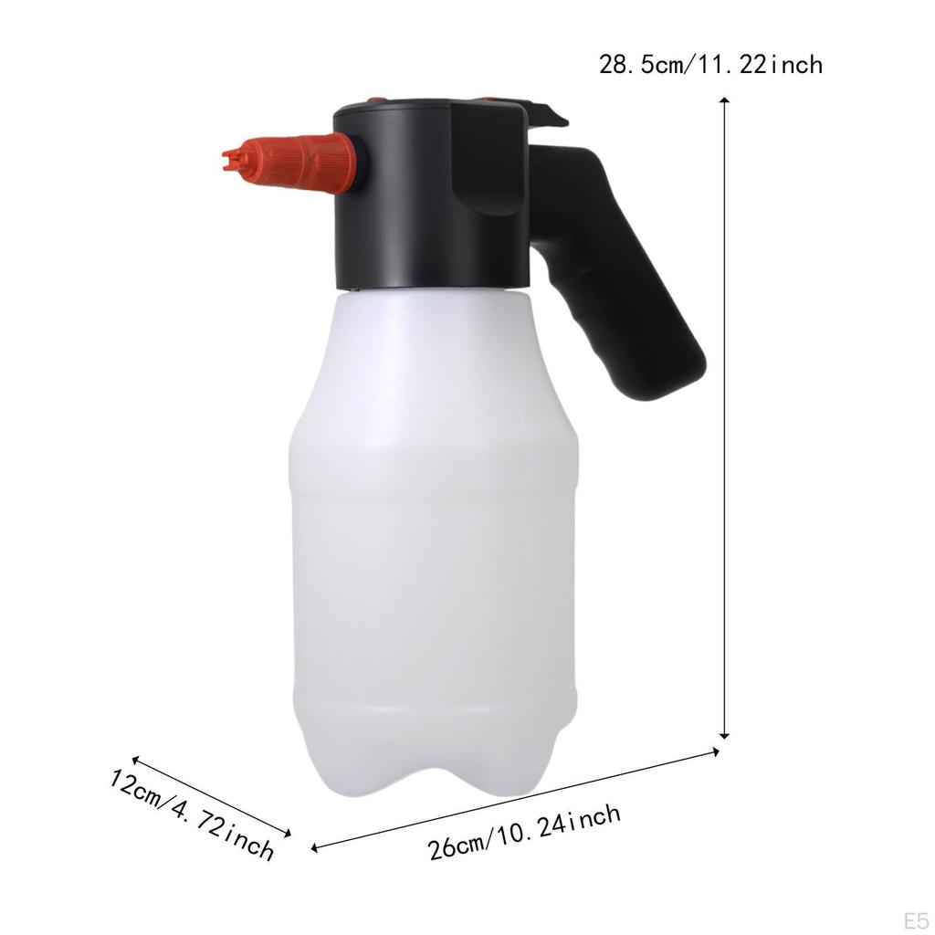 Electric Car Foam Sprayer Handheld Multifunction Watering Can Automatic USB Charging Pump