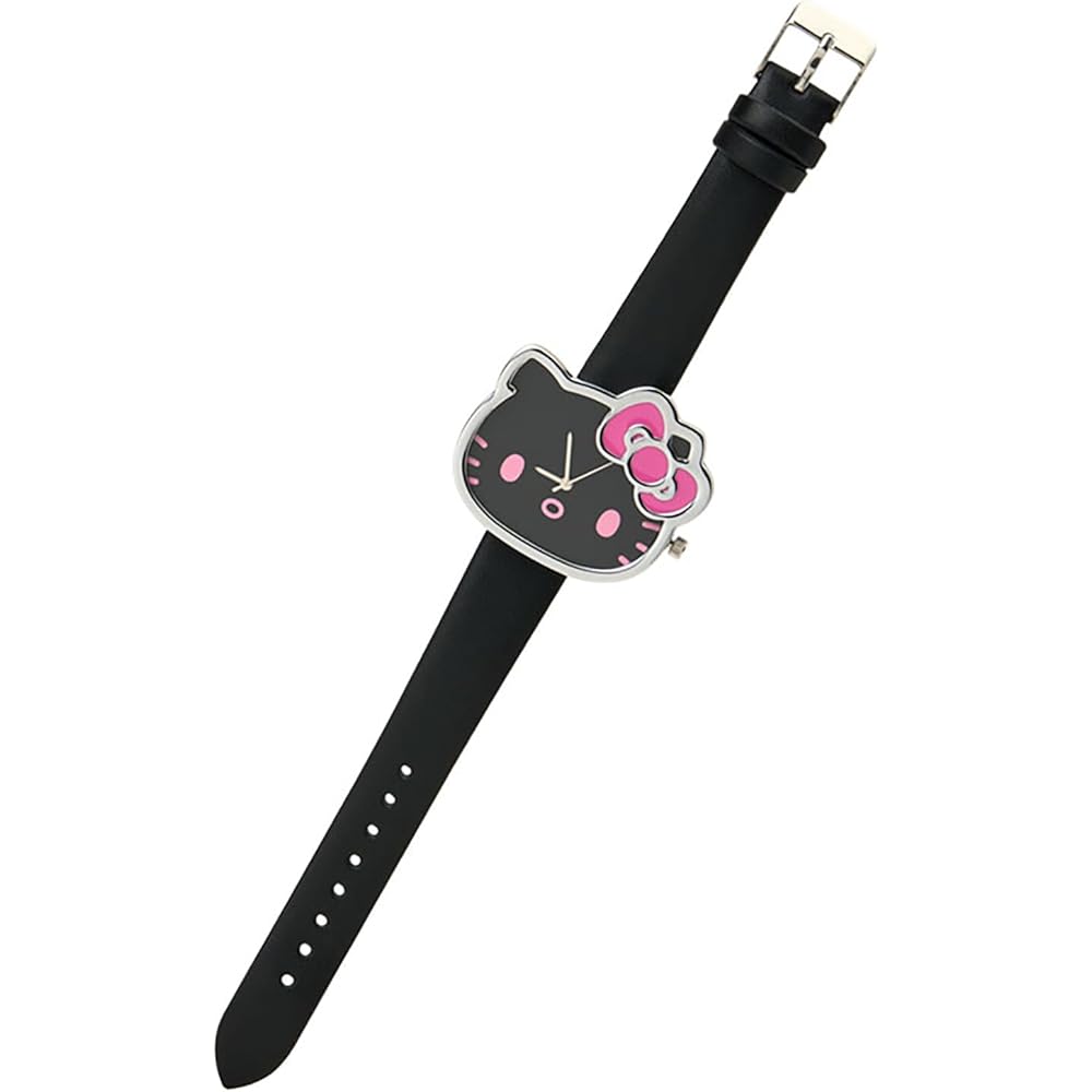 Sanrio I Love Hello Kitty Face Watch Black 574911