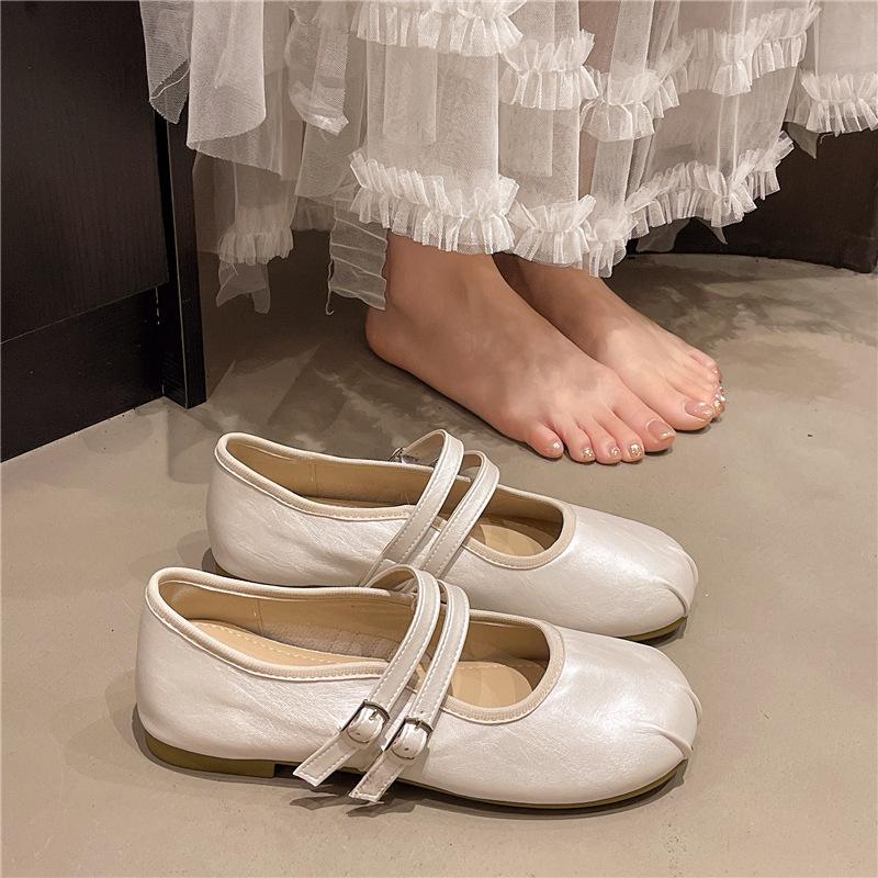 2025 New French Retro Mary Jane Shoes for Women's Summer Wear Niche Design Sense with Single Shoes for Women's Wear