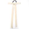 Elegant Skinny Hair Bows with Long Tassels Tails Ribbon Hair Scrunchie for Women and Girls for Fall Winter Outfits