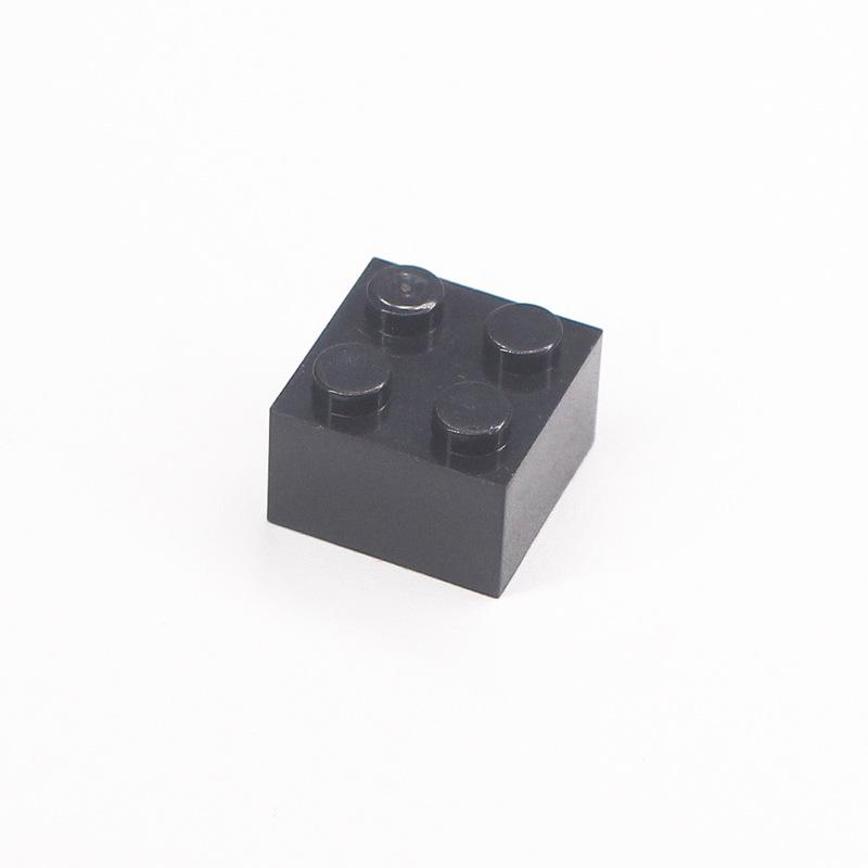 Small particle assembly building block accessories brick 2x2 basic parts toy