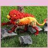 Mythical Animal Cow Monster Ice Dragon Fiery Eagle Model Toy For Dinosaur Enthusiasts