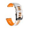 Für Samsung Galaxy Watch 46mm 22mm Gemischtfarbiges Silikon-Uhrenarmband