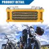 X AUTOHAUX M12 Schnittstelle Kühler Universal Dilt Bike Pit Bike Monkey Bike ATV Quad 50CC-160CC Motor Goldton