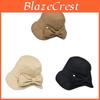 Elegant Womens Bucket Hat With Wide Brim And Windproof Design For Casual Everyday