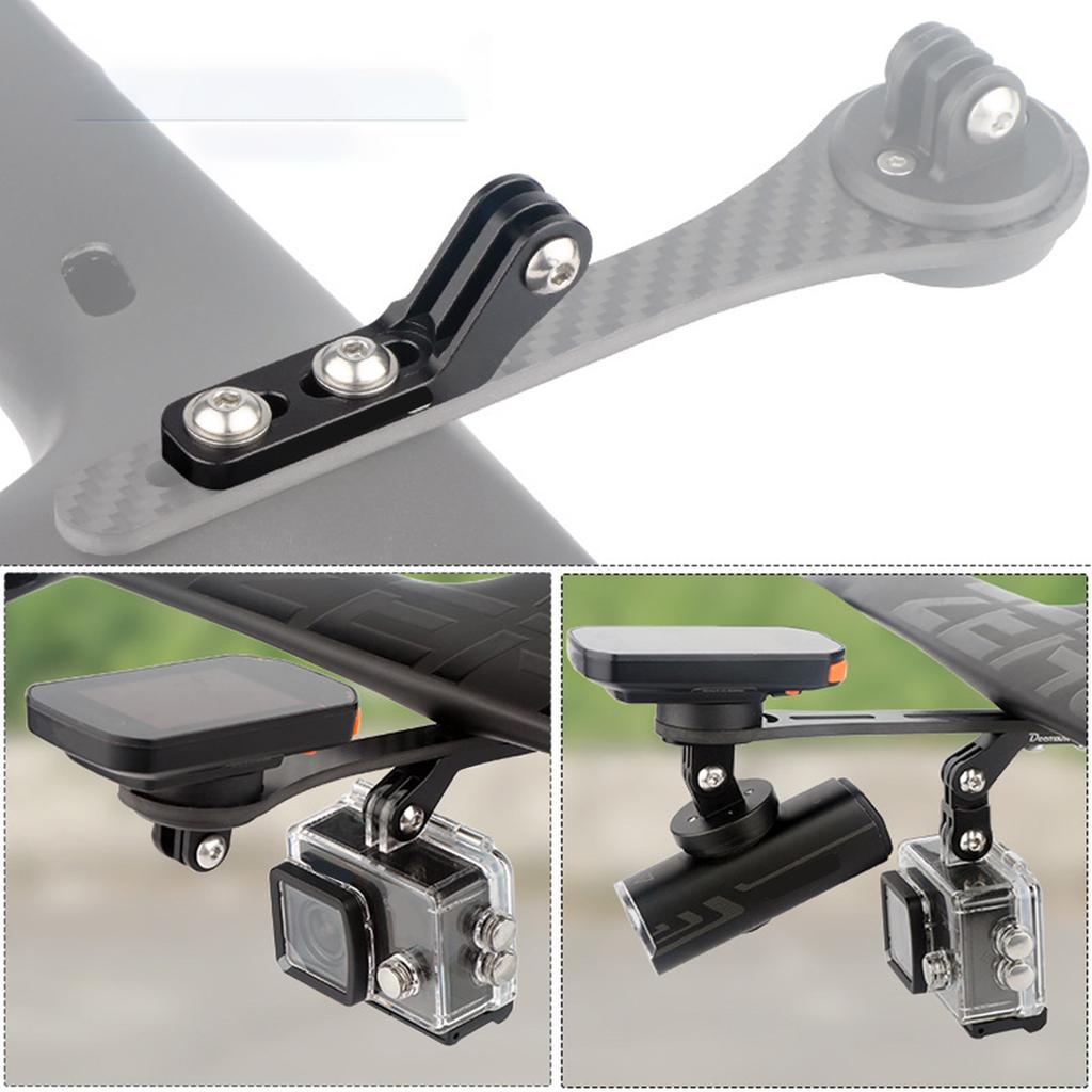 Aluminum Alloys Extension Road Bike Light Holder Bicycles Handlebars Belows Bracket Bicycles Saddles Rear Light Bracket