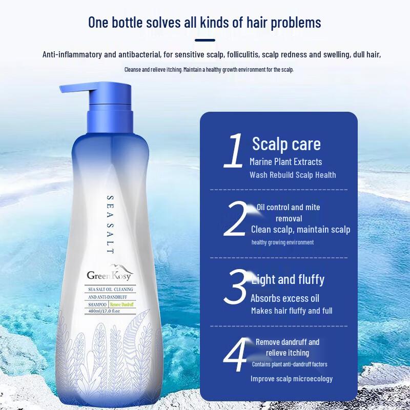 Green Valley Sea Salt Oil Control & Anti-itch Shampoo