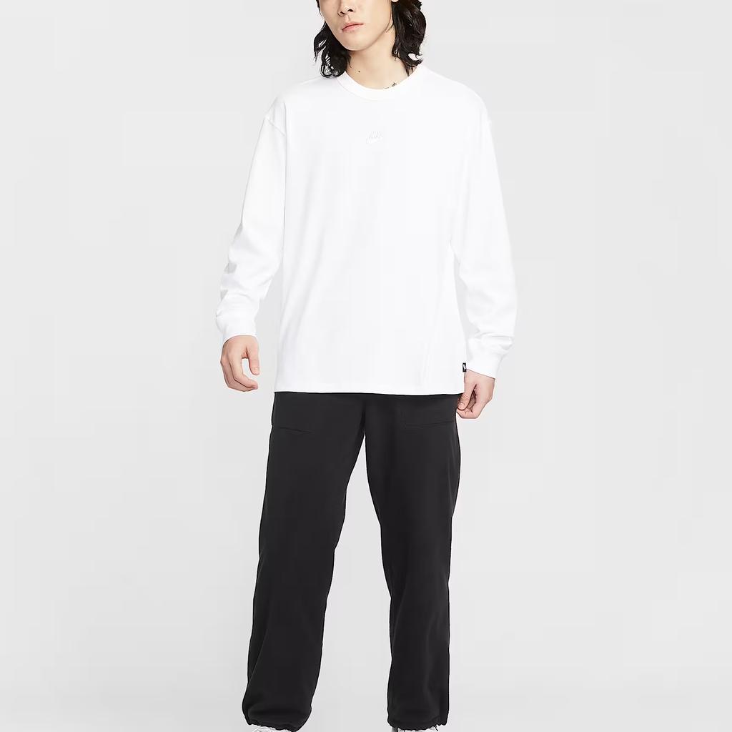 Nike Year Of The Horse Limited Edition CNY New Year Solid Color Crew Neck Pullover Long Sleeve T-Shirt Men tops IH1128-100