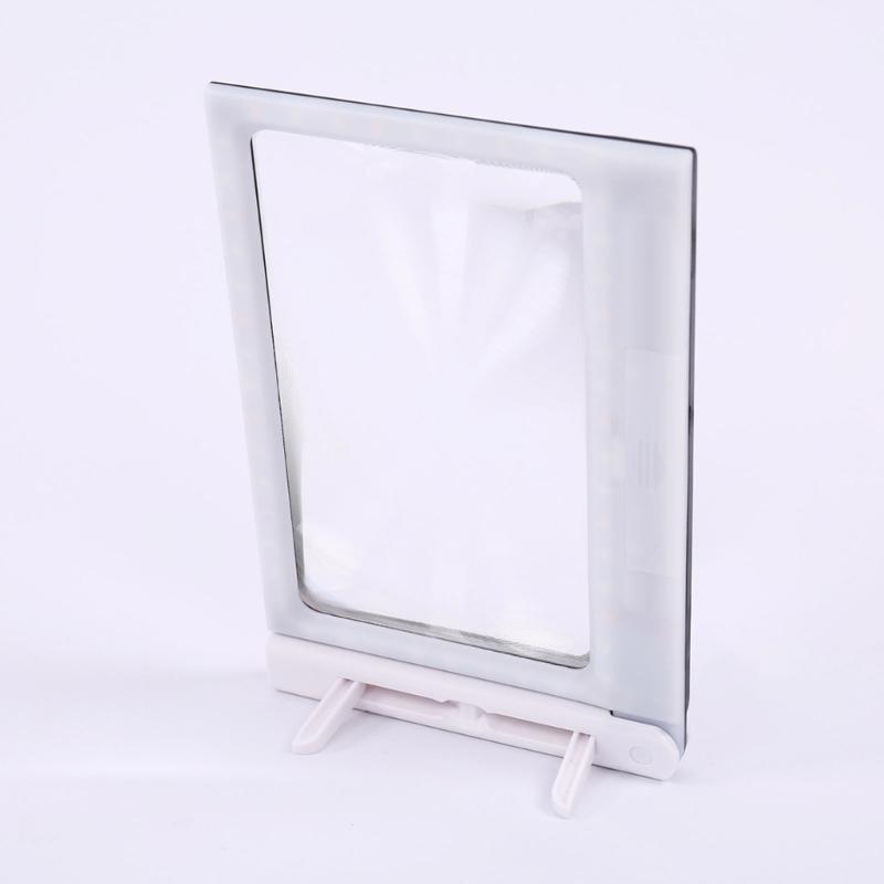 Handheld Magnifier with Bright LED Light Large Viewing Area Reading Aid with Light for Macular Degeneration Support