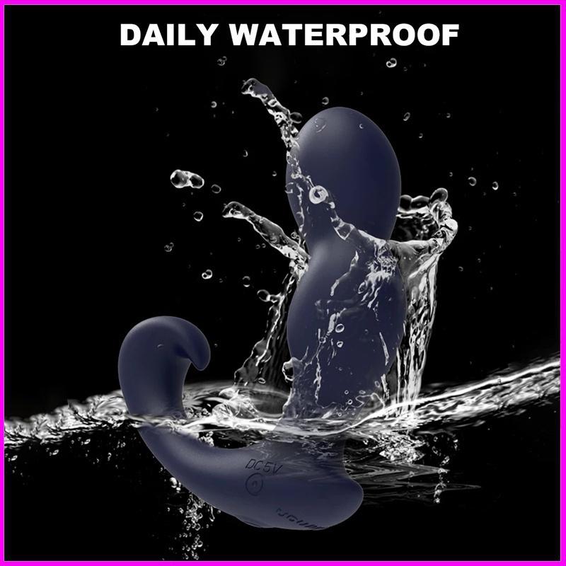 Male Prostate Massager 10 Speed Anal Vibrators for Men Male Masturbator Prostate Massage Remote Control Anal Butt Plug Erotic Adult SexToy for Women