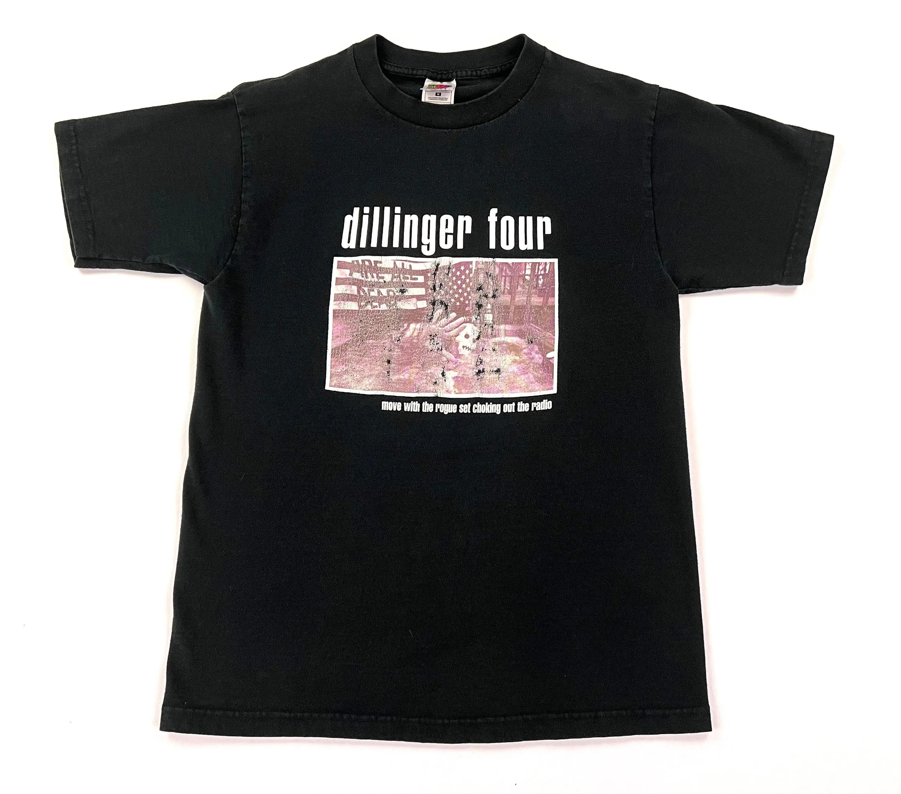 

Vintage 90s DILLINGER FOUR Midwestern Songs of the Americas 5XL різнокольоровий