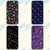Colorful Star Dopamine Phone Case for Samsung S24 S22 S25 Ultra S9 S20 FE S23 Plus S10 S21 Shockproof Funda Cover