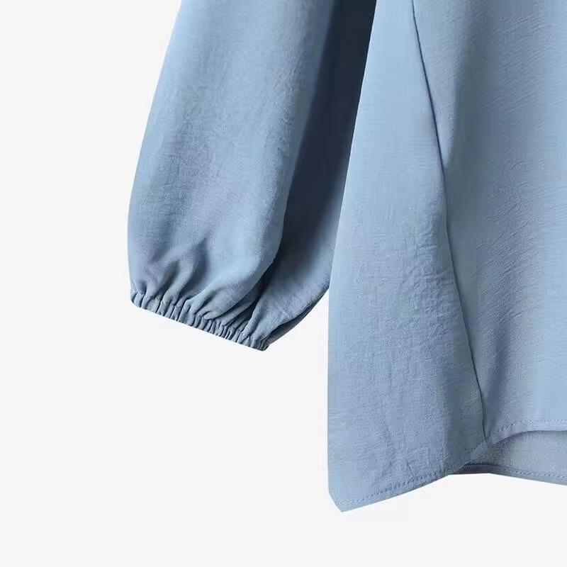 Women's Plus Size Fall Long Sleeve Pants Shirt Suit