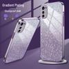 Elektrolyticky pokovený gradientní třpytivý nárazuvzdorný kryt na telefon pro Motorola G73, G84, E22, G53, G60s