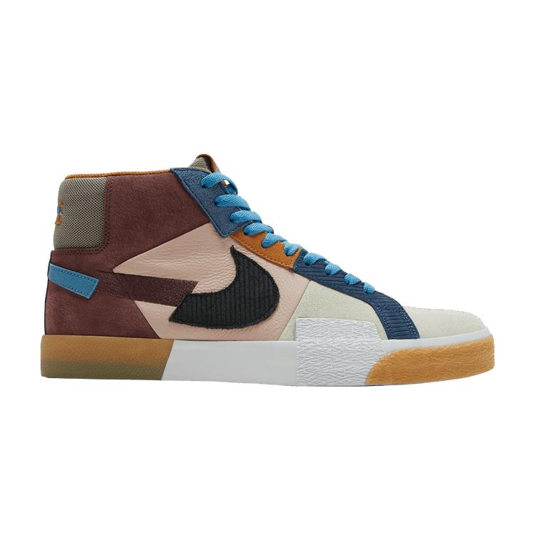 Nike Zoom Blazer Mid Premium SB Mosaic Pack - Dark Wine 36
