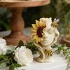 Floral Goddess Statue Silicone Candle Molds For Resin Art Handmade Candle Soap Chocolate and Wedding Anniversary Gift