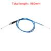 980mm 1080mm Universal Motorbike Gas Straight Link Throttle Wire Fit XR50 CRF50 CRF70 125cc Off Road Pit Bike Suzuki