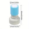 Plastic Clock Dial Stamp Teaching Tool Learning on Watch Plastic Teaching Tools Seal School Supplies.