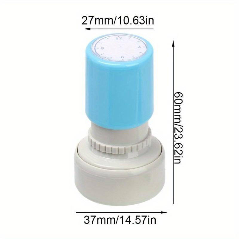 Plastic Clock Dial Stamp Teaching Tool Learning on Watch Plastic Teaching Tools Seal School Supplies.